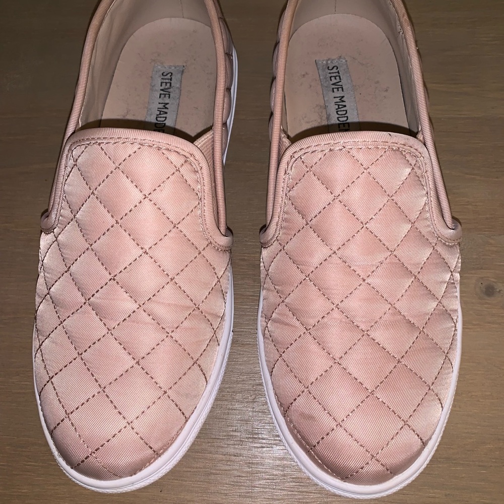 Steve Madden Quilted Slip On Shoes